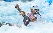 25 July 2021; Cameron Smedley of Canada in action during the Men’s C1 Canoe Slalom heats at the Kasai Canoe Slalom Centre during the 2020 Tokyo Summer Olympic Games in Tokyo, Japan. Photo by Ramsey Cardy/Sportsfile