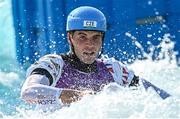 25 July 2021; Lukas Rohan of Czech Republic in action during the Men’s C1 Canoe Slalom heats at the Kasai Canoe Slalom Centre during the 2020 Tokyo Summer Olympic Games in Tokyo, Japan. Photo by Ramsey Cardy/Sportsfile