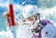 25 July 2021; Cameron Smedley of Canada in action during the Men’s C1 Canoe Slalom heats at the Kasai Canoe Slalom Centre during the 2020 Tokyo Summer Olympic Games in Tokyo, Japan. Photo by Ramsey Cardy/Sportsfile