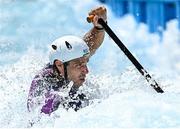 25 July 2021; Pavel Eigel of Russia Olympic Committee in action during the Men’s C1 Canoe Slalom heats at the Kasai Canoe Slalom Centre during the 2020 Tokyo Summer Olympic Games in Tokyo, Japan. Photo by Ramsey Cardy/Sportsfile