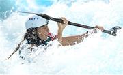 25 July 2021; Katerina Minarik Kudejova of Czech Republic in action during the Women’s C1 Canoe Slalom heats at the Kasai Canoe Slalom Centre during the 2020 Tokyo Summer Olympic Games in Tokyo, Japan. Photo by Ramsey Cardy/Sportsfile