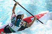 25 July 2021; Katerina Minarik Kudejova of Czech Republic in action during the Women’s C1 Canoe Slalom heats at the Kasai Canoe Slalom Centre during the 2020 Tokyo Summer Olympic Games in Tokyo, Japan. Photo by Ramsey Cardy/Sportsfile