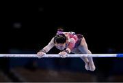 25 July 2021; Hitomi Hatakeda of Japan competing on the uneven bars during the women's artistic gymnastics all-round qualification at the Ariake Gymnastics Centre during the 2020 Tokyo Summer Olympic Games in Tokyo, Japan. Photo by Brendan Moran/Sportsfile