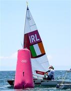 25 July 2021; Annalise Murphy of Ireland in action during the Women's Laser Radial races at the Enoshima Yacht Harbour during the 2020 Tokyo Summer Olympic Games in Tokyo, Japan. Photo by Stephen McCarthy/Sportsfile