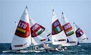 25 July 2021; Annalise Murphy of Ireland in action during the Women's Laser Radial races at the Enoshima Yacht Harbour during the 2020 Tokyo Summer Olympic Games in Tokyo, Japan. Photo by Stephen McCarthy/Sportsfile