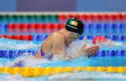 25 July 2021; Mona McSharry of Ireland in action during the heats of the women's 100 metre breaststroke at the Tokyo Aquatics Centre during the 2020 Tokyo Summer Olympic Games in Tokyo, Japan. Photo by Ian MacNicol/Sportsfile