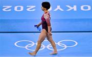 25 July 2021; Mai Murakami of Japan during women's artistic gymnastics all-round qualification at the Ariake Gymnastics Centre during the 2020 Tokyo Summer Olympic Games in Tokyo, Japan. Photo by Brendan Moran/Sportsfile