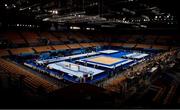 25 July 2021; A general view of the Ariake Gymnastics Centre during women's artistic gymnastics all-round qualification at the 2020 Tokyo Summer Olympic Games in Tokyo, Japan. Photo by Brendan Moran/Sportsfile