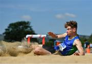 25 July 2021; Craig Duffy of Celtic DCH AC, Dublin, competing in the Men's Long Jump M during the Athletics Ireland Summer Games at Carlow IT in Carlow. Photo by Sam Barnes/Sportsfile