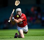 23 July 2021; Patrick Horgan of Cork shoots to score his side's second point during the GAA Hurling All-Ireland Senior Championship Round 2 match between Clare and Cork at LIT Gaelic Grounds in Limerick. Photo by Piaras Ó Mídheach/Sportsfile