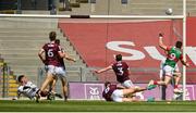 25 July 2021; Conor Loftus of Mayo shoots over the bar during the Connacht GAA Senior Football Championship Final match between Galway and Mayo at Croke Park in Dublin. Photo by Harry Murphy/Sportsfile