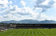 25 July 2021; A general view of the pitch before the Munster GAA Football Senior Championship Final match between Kerry and Cork at Fitzgerald Stadium in Killarney, Kerry. Photo by Piaras Ó Mídheach/Sportsfile