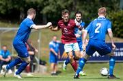 25 July 2021; Danny O'Connell of Cobh Ramblers in action during the FAI Cup First Round match between Liffey Wanderers and Cobh Ramblers at UCD Bowl in Belfield, Dublin. Photo by David Kiberd/Sportsfile