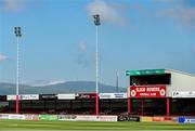 25 July 2021; A general view of The Showgrounds before the FAI Cup First Round match between Sligo Rovers and Cork City at The Showgrounds in Sligo. Photo by Michael P Ryan/Sportsfile