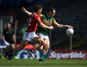 25 July 2021; Paudie Clifford of Kerry in action against Kevin O’Donovan of Cork during the Munster GAA Football Senior Championship Final match between Kerry and Cork at Fitzgerald Stadium in Killarney, Kerry. Photo by Piaras Ó Mídheach/Sportsfile
