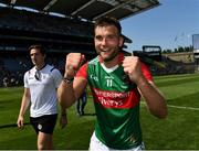 25 July 2021; The Mayo captain Aidan O'Shea celebrates after the Connacht GAA Senior Football Championship Final match between Galway and Mayo at Croke Park in Dublin. Photo by Ray McManus/Sportsfile