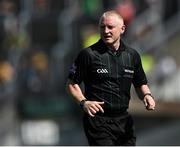 25 July 2021; Referee Barry Cassidy during the Munster GAA Football Senior Championship Final match between Kerry and Cork at Fitzgerald Stadium in Killarney, Kerry. Photo by Piaras Ó Mídheach/Sportsfile