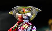 25 July 2021; The Nestor Cup on the plinth before the Connacht GAA Senior Football Championship Final match between Galway and Mayo at Croke Park in Dublin. Photo by Ray McManus/Sportsfile