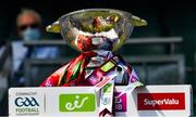 25 July 2021; The Nestor Cup on the plinth before the Connacht GAA Senior Football Championship Final match between Galway and Mayo at Croke Park in Dublin. Photo by Ray McManus/Sportsfile