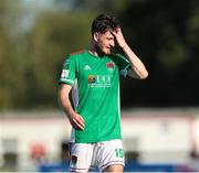 25 July 2021; Dale Holland of Cork City after the FAI Cup First Round match between Sligo Rovers and Cork City at The Showgrounds in Sligo. Photo by Michael P Ryan/Sportsfile