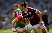 25 July 2021; Kieran Molly of Galway during the Connacht GAA Senior Football Championship Final match between Galway and Mayo at Croke Park in Dublin. Photo by Ray McManus/Sportsfile