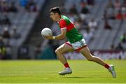 25 July 2021; Conor Loftus of Mayo during the Connacht GAA Senior Football Championship Final match between Galway and Mayo at Croke Park in Dublin. Photo by Ray McManus/Sportsfile