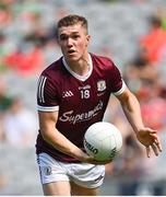 25 July 2021; Jack Glynn of Galway during the Connacht GAA Senior Football Championship Final match between Galway and Mayo at Croke Park in Dublin. Photo by Harry Murphy/Sportsfile