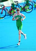 26 July 2021; Russell White of Ireland in action during the men's triathlon at the Odaiba Marine Park during the 2020 Tokyo Summer Olympic Games in Tokyo, Japan. Photo by Ramsey Cardy/Sportsfile