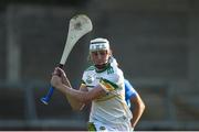 20 July 2021; Adam Fitzgerald of Offaly during the Leinster GAA Hurling U20 Championship semi-final match between Dublin and Offaly at Parnell Park in Dublin. Photo by Daire Brennan/Sportsfile