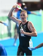 26 July 2021; Tayler Reid of New Zealand during the men's triathlon at the Odaiba Marine Park during the 2020 Tokyo Summer Olympic Games in Tokyo, Japan. Photo by Ramsey Cardy/Sportsfile