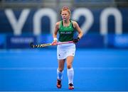 26 July 2021; Sarah McAuley of Ireland before the women's pool A group stage match between Ireland and Netherlands at the Oi Hockey Stadium during the 2020 Tokyo Summer Olympic Games in Tokyo, Japan. Photo by Stephen McCarthy/Sportsfile
