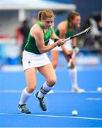 26 July 2021; Katie Mullan of Ireland warms up before the women's pool A group stage match between Ireland and Netherlands at the Oi Hockey Stadium during the 2020 Tokyo Summer Olympic Games in Tokyo, Japan. Photo by Stephen McCarthy/Sportsfile