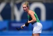 26 July 2021; Sarah Hawkshaw of Ireland during the women's pool A group stage match between Ireland and Netherlands at the Oi Hockey Stadium during the 2020 Tokyo Summer Olympic Games in Tokyo, Japan. Photo by Stephen McCarthy/Sportsfile