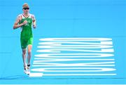 26 July 2021; Russell White of Ireland during the men's triathlon at the Odaiba Marine Park during the 2020 Tokyo Summer Olympic Games in Tokyo, Japan. Photo by Ramsey Cardy/Sportsfile