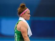 26 July 2021; Shirley McCay of Ireland after her side's defeat in their women's pool A group stage match between Ireland and Netherlands at the Oi Hockey Stadium during the 2020 Tokyo Summer Olympic Games in Tokyo, Japan. Photo by Stephen McCarthy/Sportsfile