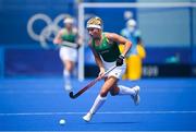 26 July 2021; Chloe Watkins of Ireland during the women's pool A group stage match between Ireland and Netherlands at the Oi Hockey Stadium during the 2020 Tokyo Summer Olympic Games in Tokyo, Japan. Photo by Stephen McCarthy/Sportsfile