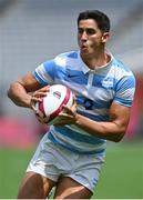 26 July 2021; Lucio Cinti of Argentina during the rugby sevens men's pool A match between Australia and Argentina at the Tokyo Stadium during the 2020 Tokyo Summer Olympic Games in Tokyo, Japan. Photo by Brendan Moran/Sportsfile