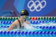 26 July 2021; Mona McSharry of Ireland in action during the Women's 100 metre breaststroke semi-final at the Tokyo Aquatics Centre during the 2020 Tokyo Summer Olympic Games in Tokyo, Japan. Photo by Ian MacNicol/Sportsfile