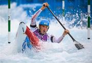 26 July 2021; Lukas Rohan of Czech Republic in action during the men’s C1 canoe slalom semi-final at the Kasai Canoe Slalom Centre during the 2020 Tokyo Summer Olympic Games in Tokyo, Japan. Photo by Stephen McCarthy/Sportsfile