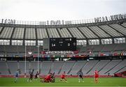 26 July 2021; A general view of the action during the rugby sevens men's pool B match between Fiji and Canada at the Tokyo Stadium during the 2020 Tokyo Summer Olympic Games in Tokyo, Japan. Photo by Stephen McCarthy/Sportsfile