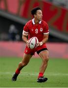 26 July 2021; Nathan Hirayama of Canada during the rugby sevens men's pool B match between Fiji and Canada at the Tokyo Stadium during the 2020 Tokyo Summer Olympic Games in Tokyo, Japan. Photo by Stephen McCarthy/Sportsfile