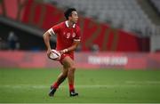 26 July 2021; Nathan Hirayama of Canada during the rugby sevens men's pool B match between Fiji and Canada at the Tokyo Stadium during the 2020 Tokyo Summer Olympic Games in Tokyo, Japan. Photo by Stephen McCarthy/Sportsfile