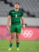 26 July 2021; Greg O'Shea of Ireland following the rugby sevens men's pool C match between Ireland and USA at the Tokyo Stadium during the 2020 Tokyo Summer Olympic Games in Tokyo, Japan. Photo by Stephen McCarthy/Sportsfile