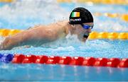 26 July 2021; Brendan Hyland of Ireland in action during the heats of the men's 200 metre butterfly at the Tokyo Aquatics Centre during the 2020 Tokyo Summer Olympic Games in Tokyo, Japan. Photo by Ian MacNicol/Sportsfile
