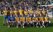 15 February 2004; Portumna team. AIB All-Ireland Club Senior Hurling Championship Semi-Final, Portumna v Dunloy, St. Tighernach's Park, Clones, Co. Monaghan. Picture credit; David Maher / SPORTSFILE *EDI*