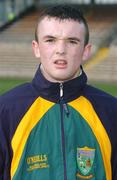 15 February 2004; Darren Quinn, Dunloy. AIB All-Ireland Club Senior Hurling Championship Semi-Final, Portumna v Dunloy, St. Tighernach's Park, Clones, Co. Monaghan. Picture credit; David Maher / SPORTSFILE *EDI*