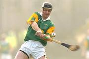 15 February 2004; Gregory O'Kane, Dunloy. AIB All-Ireland Club Senior Hurling Championship Semi-Final, Portumna v Dunloy, St. Tighernach's Park, Clones, Co. Monaghan. Picture credit; David Maher / SPORTSFILE *EDI*