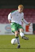 25 February 2004; Paul McShane, Ireland U-19. U-19 Friendly International, Ireland U-19 v Slovenia U-19, Dalymount Park, Dublin. Picture credit; David Maher / SPORTSFILE *EDI*