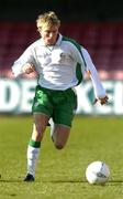25 February 2004; Alan O'Brien, Ireland U-19. U-19 Friendly International, Ireland U-19 v Slovenia U-19, Dalymount Park, Dublin. Picture credit; David Maher / SPORTSFILE *EDI*