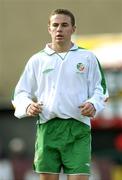 25 February 2004; David Cassidy, Ireland U-19. U-19 Friendly International, Ireland U-19 v Slovenia U-19, Dalymount Park, Dublin. Picture credit; David Maher / SPORTSFILE *EDI*